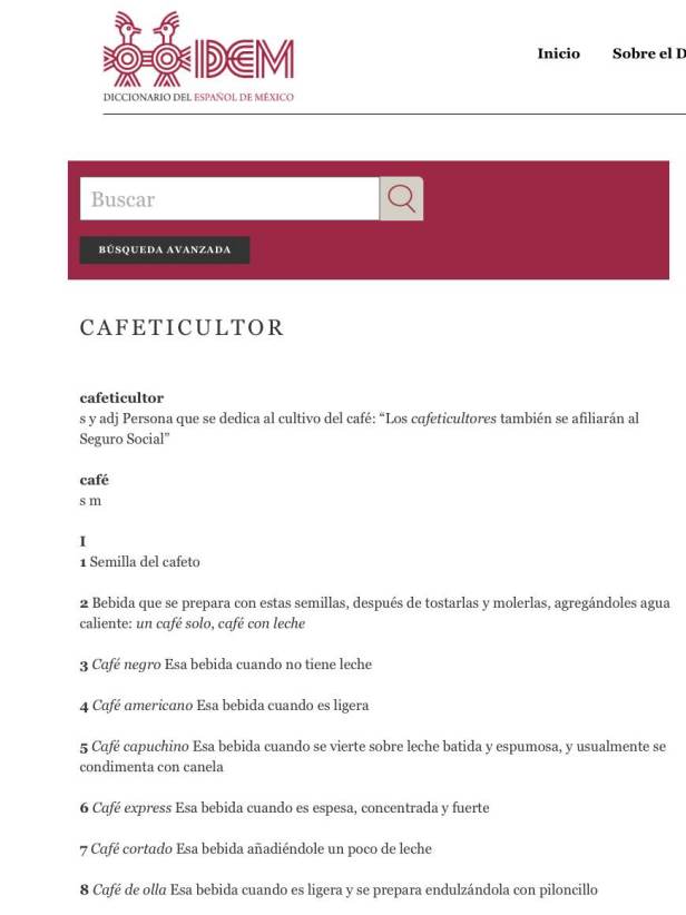 Diccionario del Español de México Colegio de México