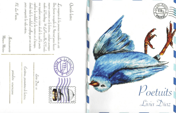 Libro Poetuits Livia Díaz